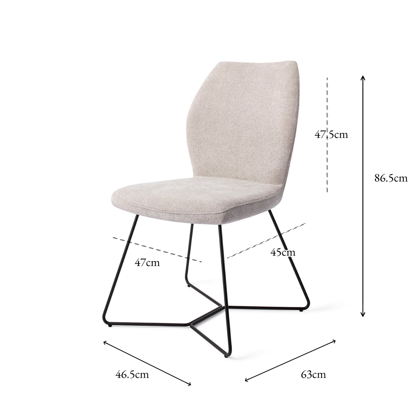 Ikata Dining Chair Pretty Plaster