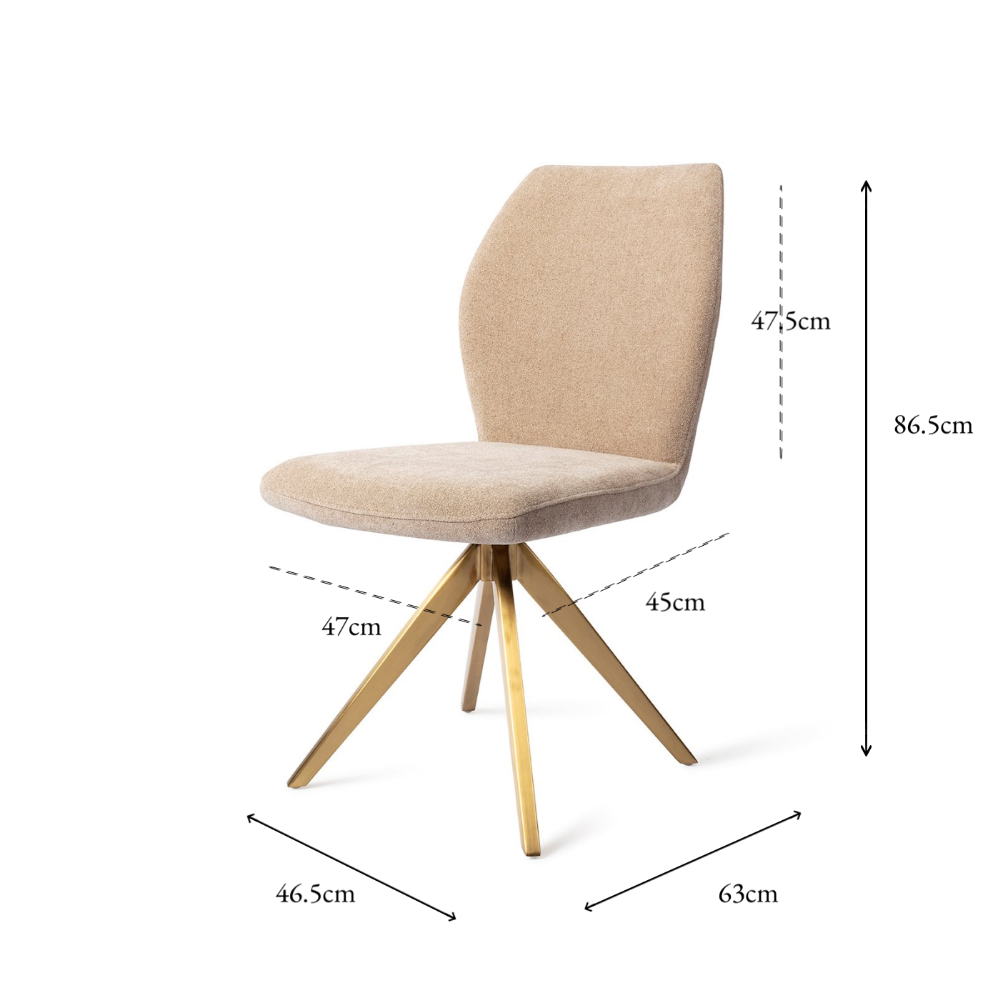 Ikata Dining Chair Funky Fudge