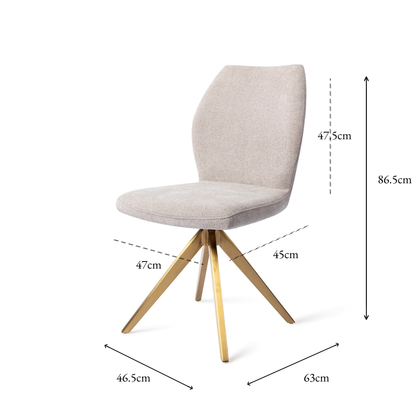 Ikata Dining Chair Pretty Plaster