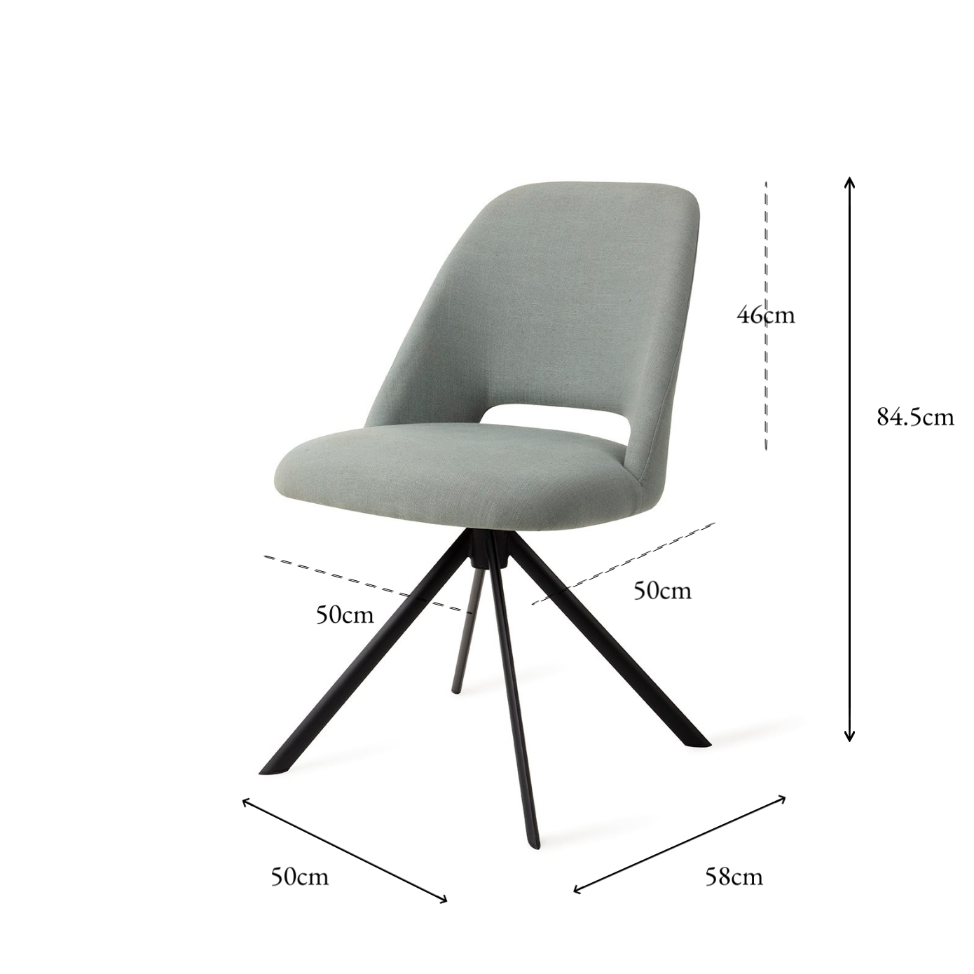 Sasue Dining Chair Sure Azure