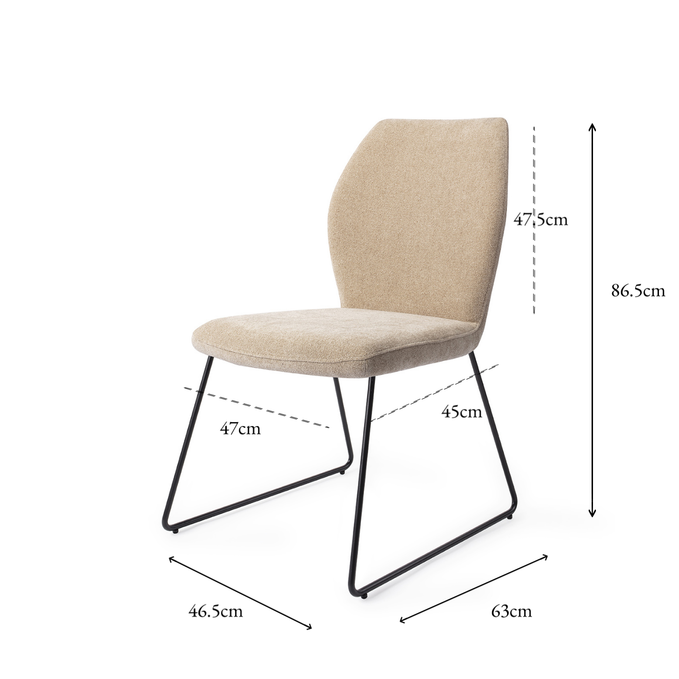 Ikata Dining Chair Funky Fudge