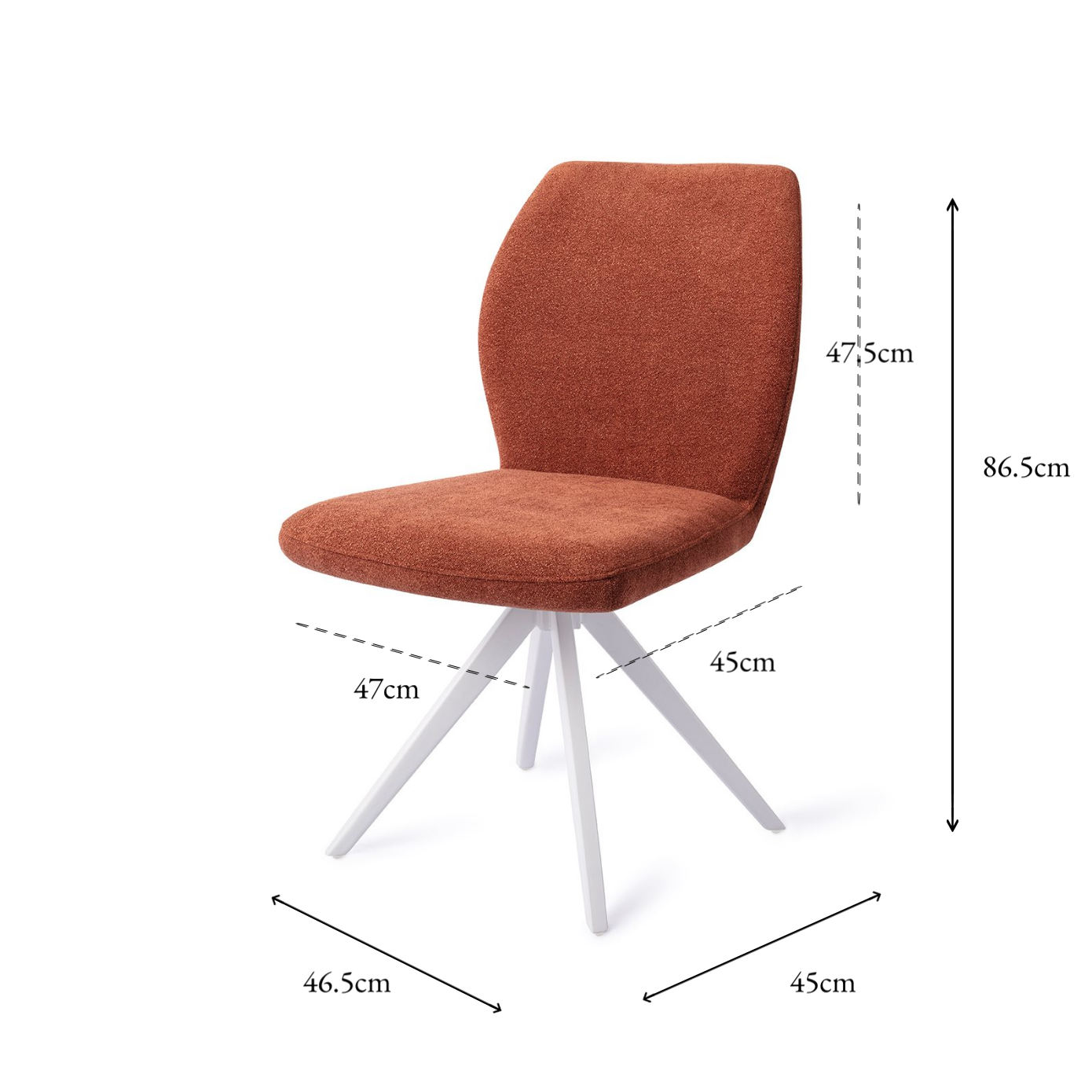 Ikata Dining Chair Cosy Copper