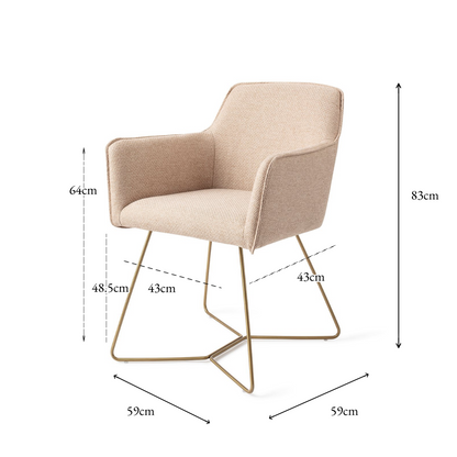 Hofu Dining Chair Wild Walnut