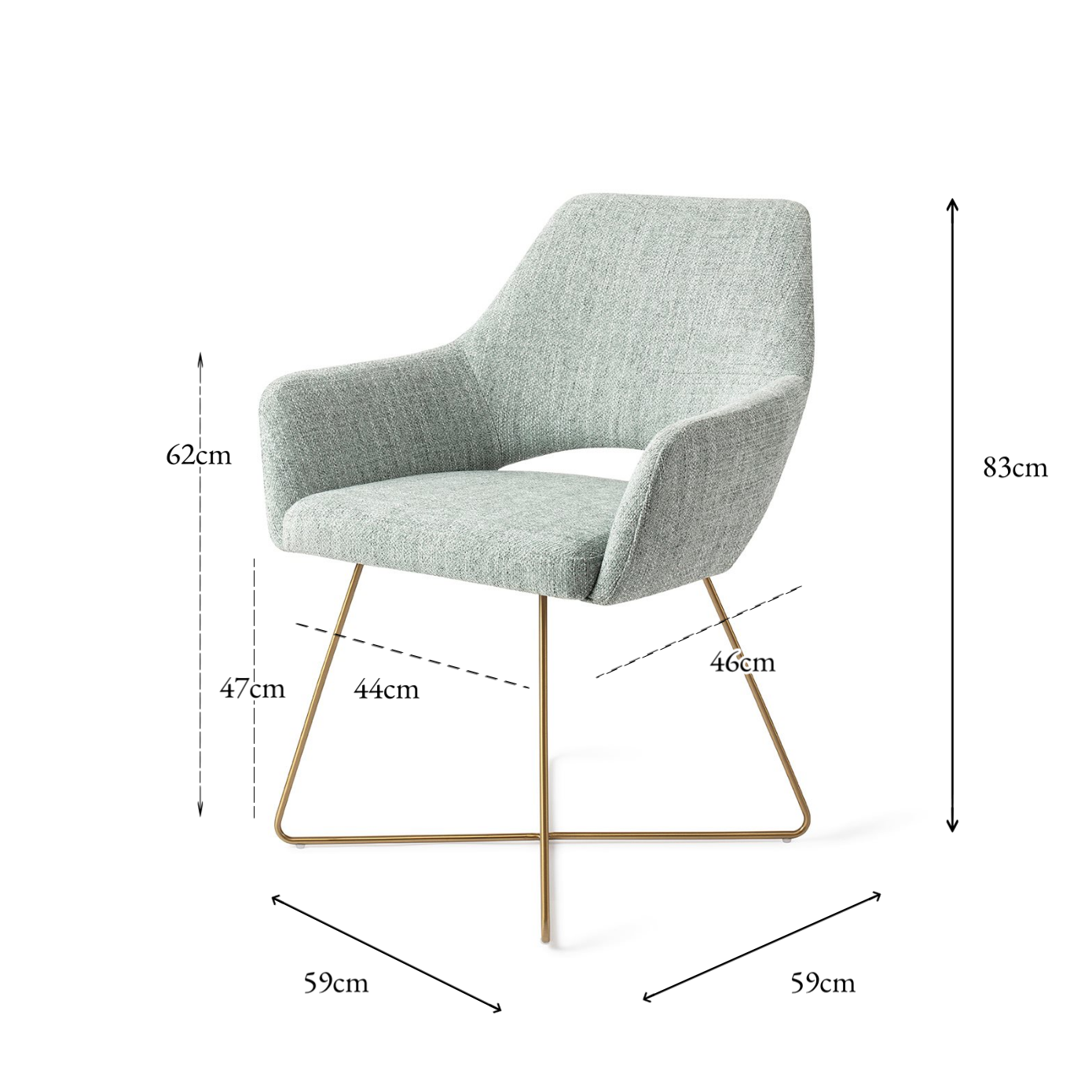 Yanai Dining Chair Soft Sage