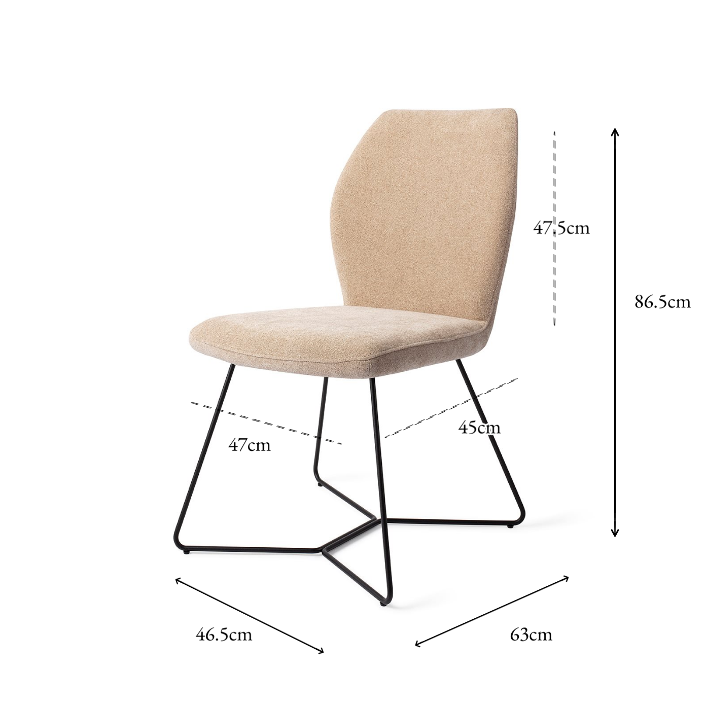 Ikata Dining Chair Funky Fudge