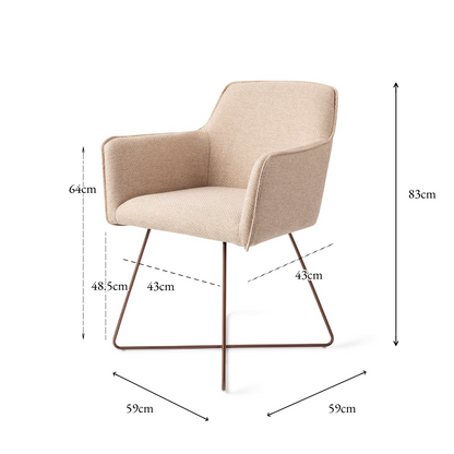 Hofu Dining Chair Wild Walnut