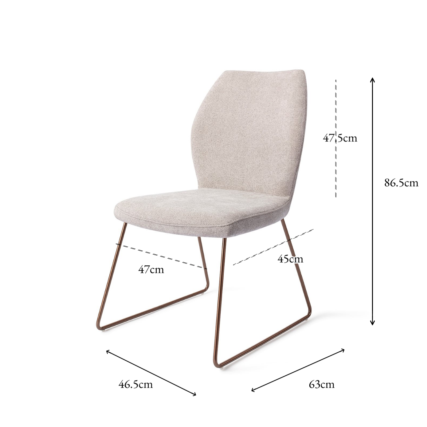 Ikata Dining Chair Pretty Plaster