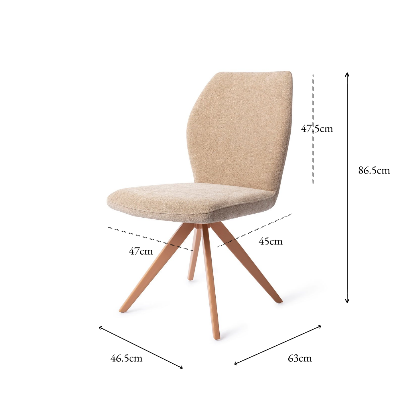 Ikata Dining Chair Funky Fudge