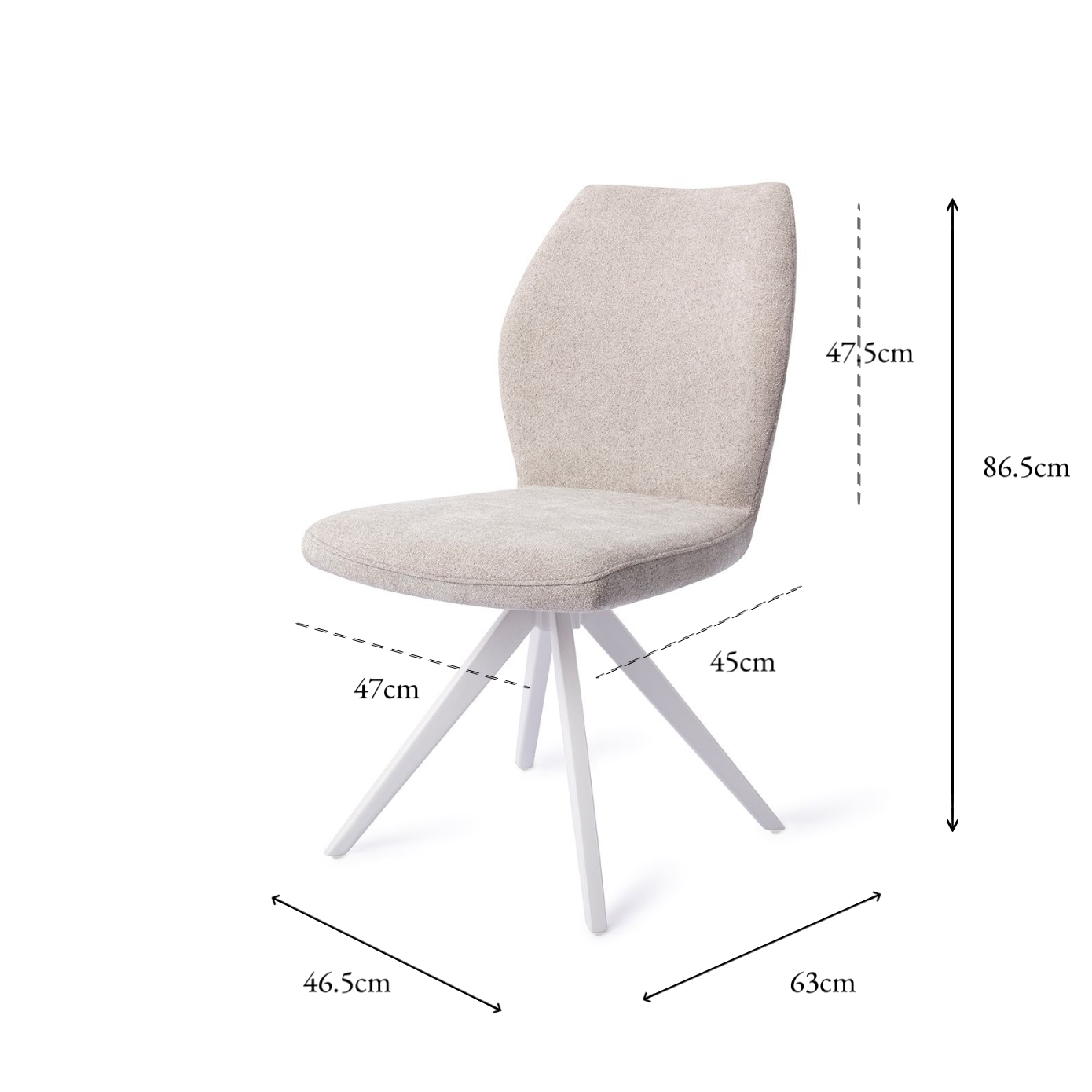 Ikata Dining Chair Pretty Plaster