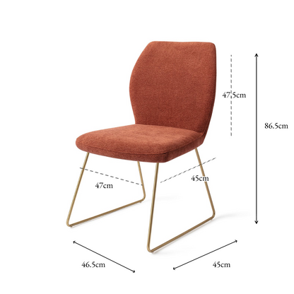 Ikata Dining Chair Cosy Copper