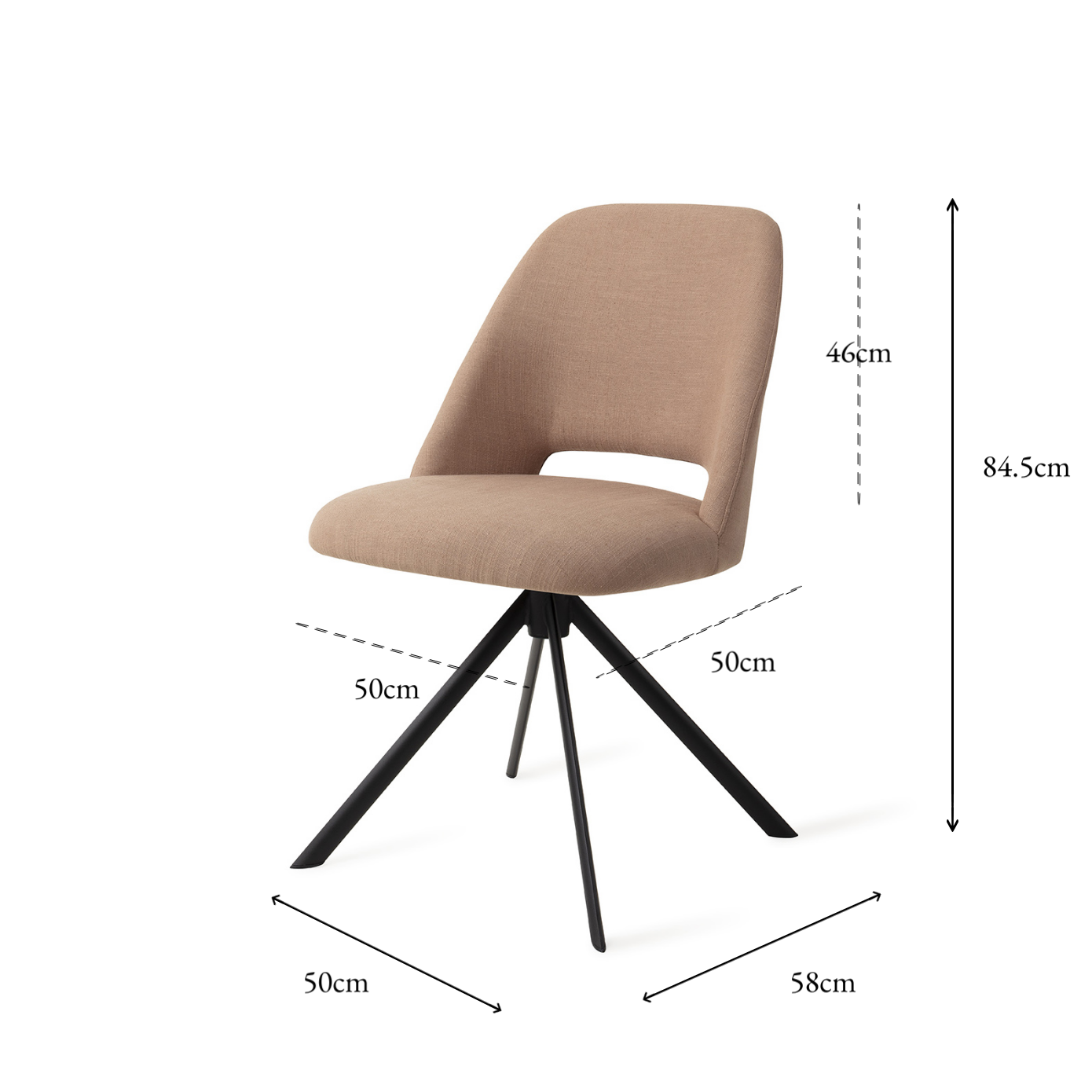 Sasue Dining Chair Luster Liver