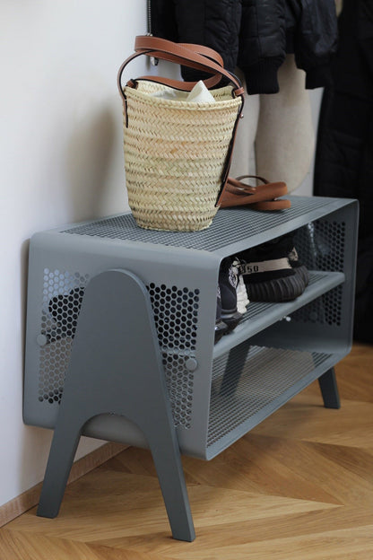 NYHED TICA RACK FLOOR - LARGE - STEEL GREY - Tica Copenhagen - DesignGaragen.dk