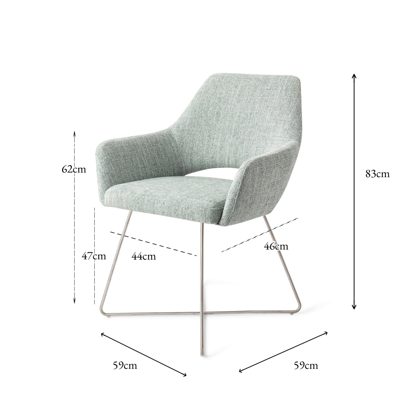 Yanai Dining Chair Soft Sage