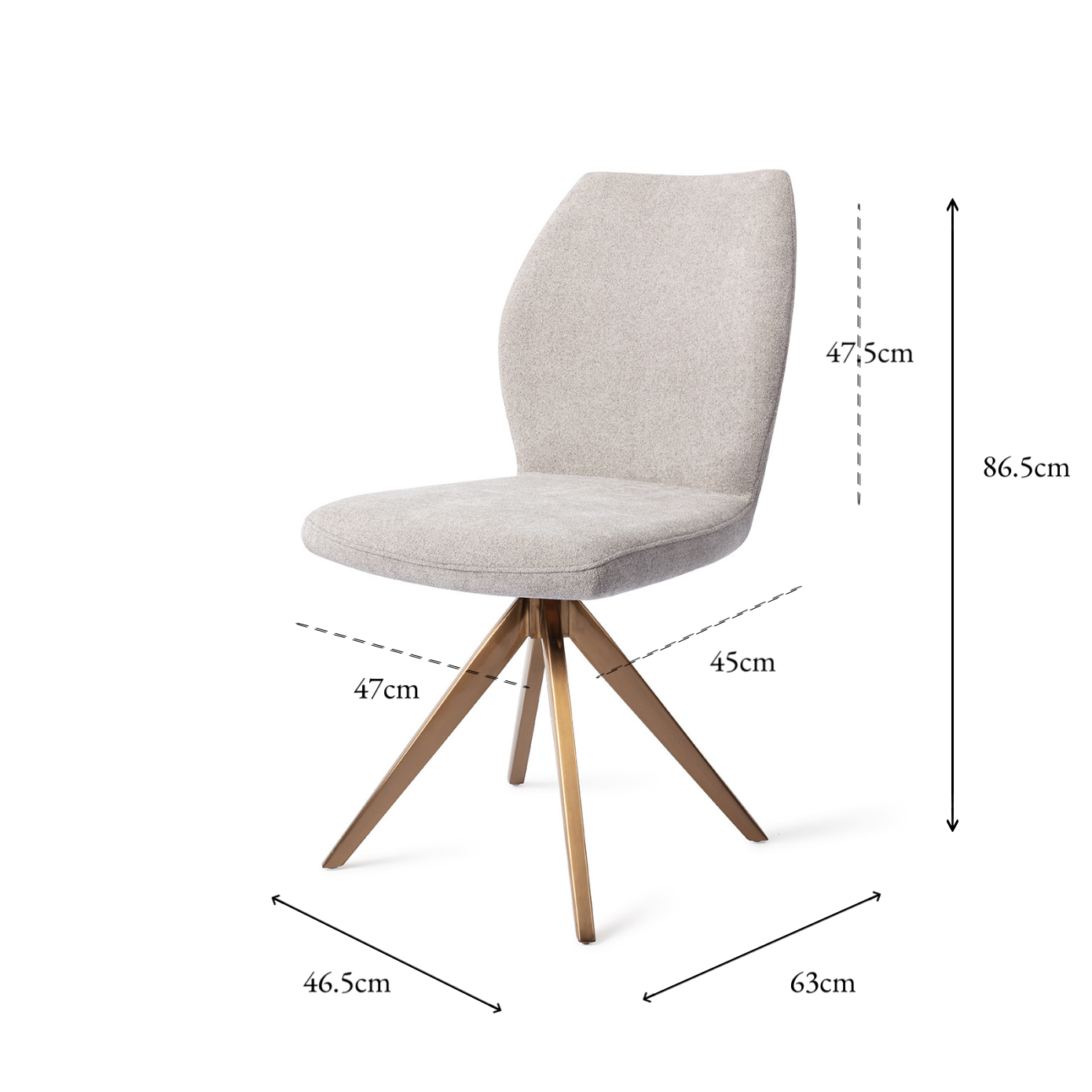 Ikata Dining Chair Pretty Plaster