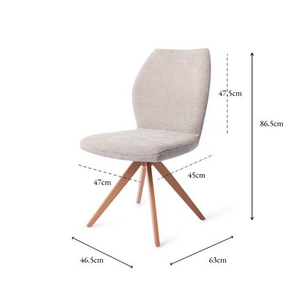 Ikata Dining Chair Pretty Plaster