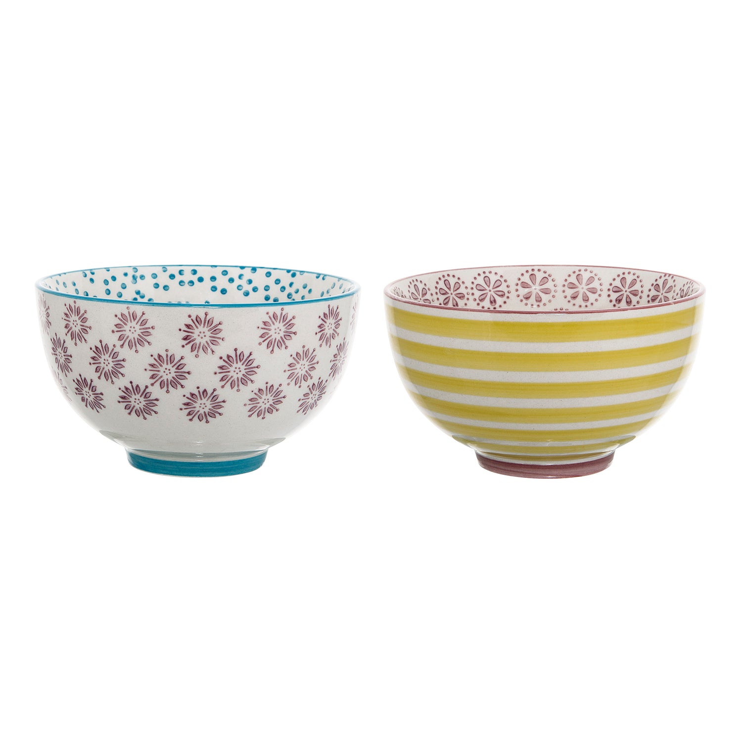 Patrizia bowl, yellow, stoneware