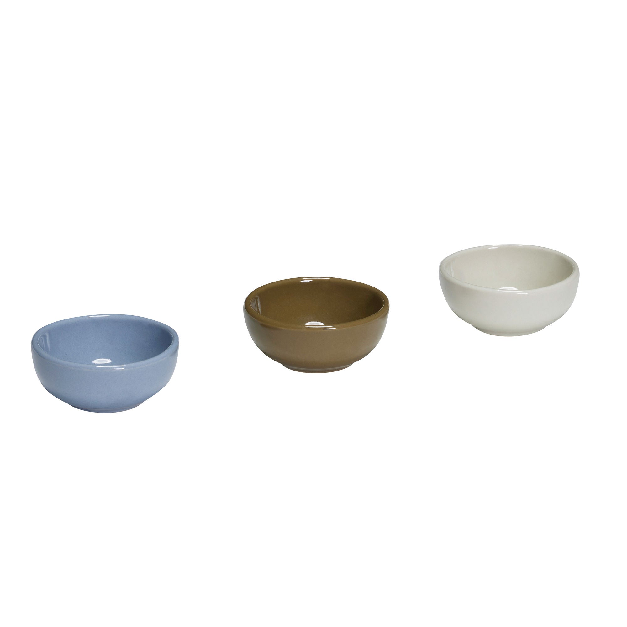 Hübsch Amare bowls multicolored (set of 3)