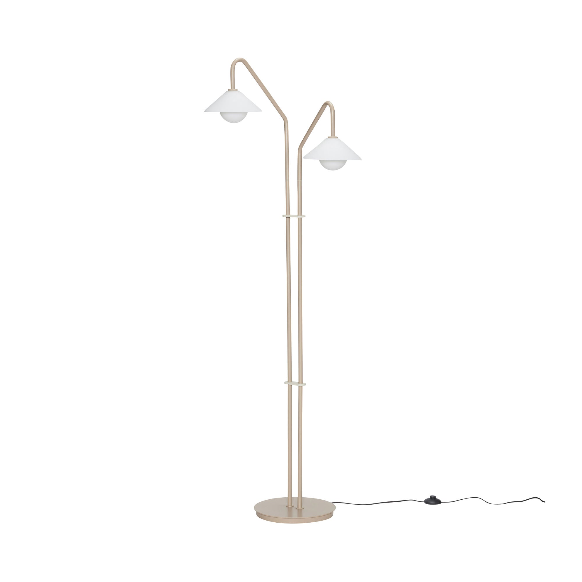 Hübsch Como floor lamp beige