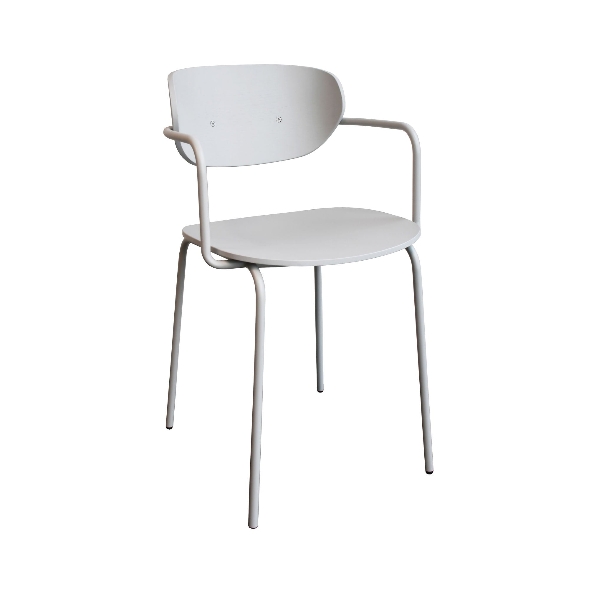 Hübsch Arch Dining Chair Light Gray