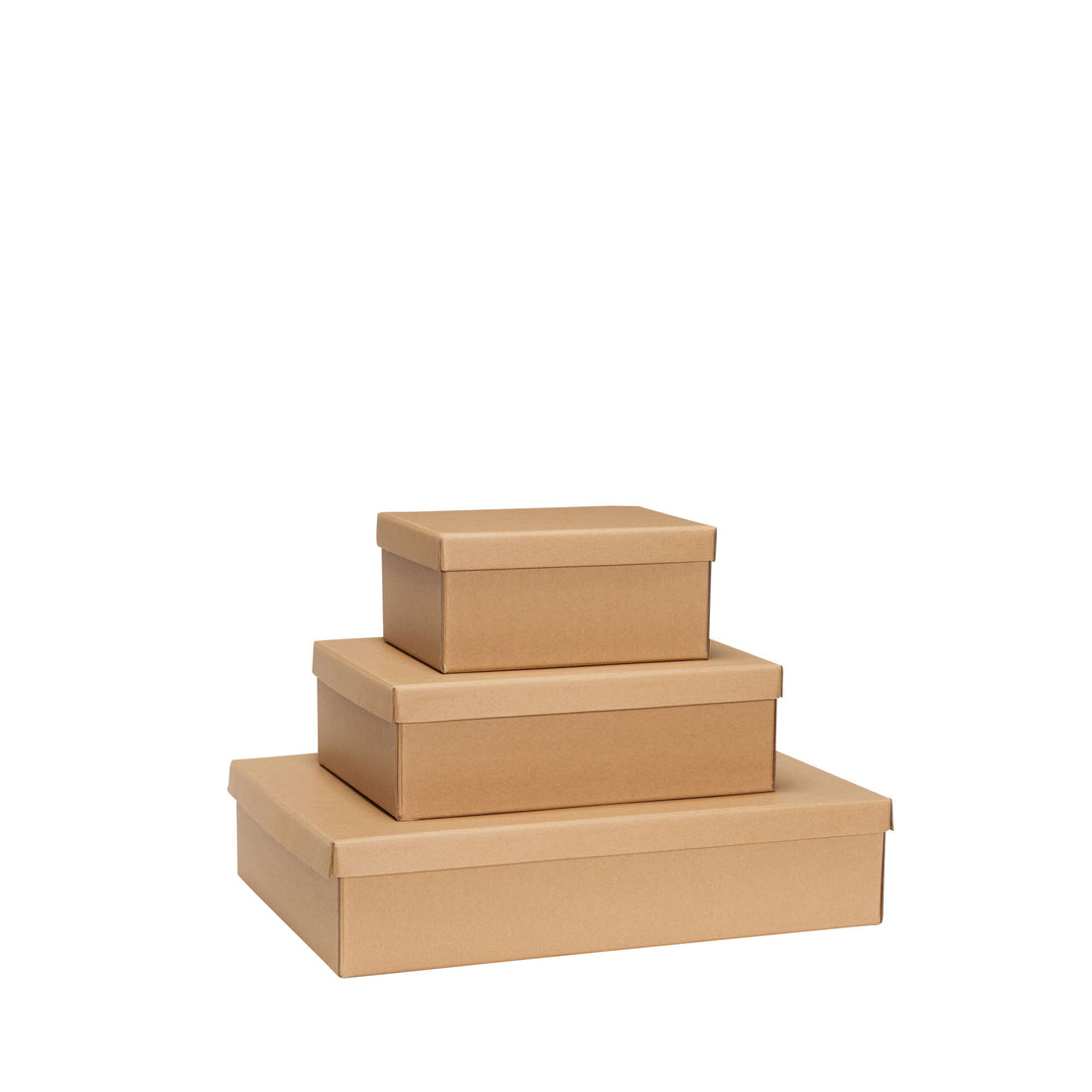 Hübsch Storeit Storage Boxes Nature (set of 3)