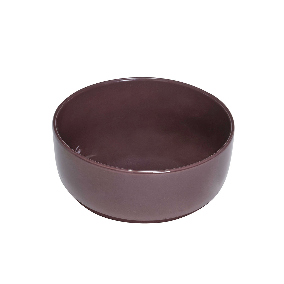 Hübsch amare bowl small reddish brown