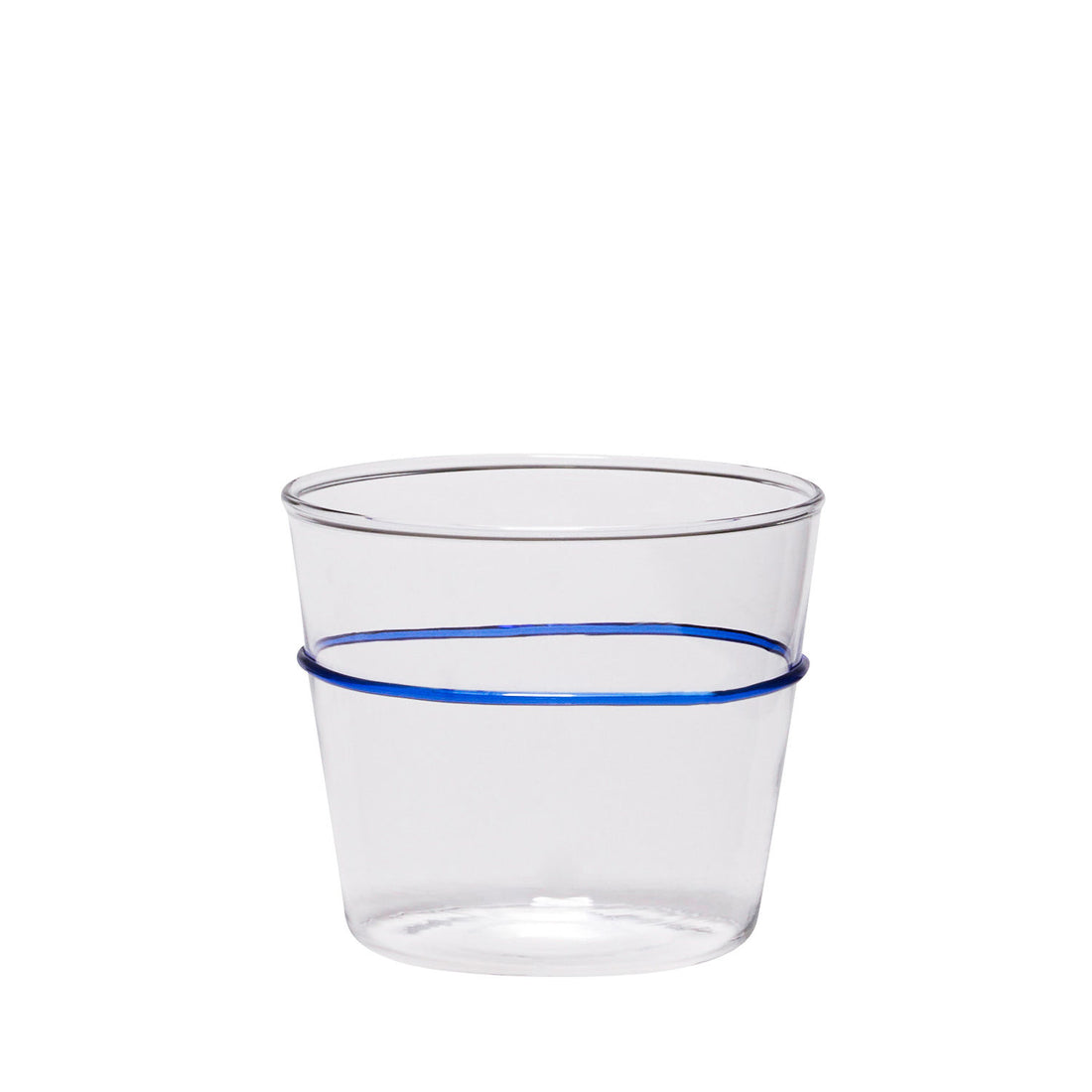 Hübsch orbit drinking glass blue