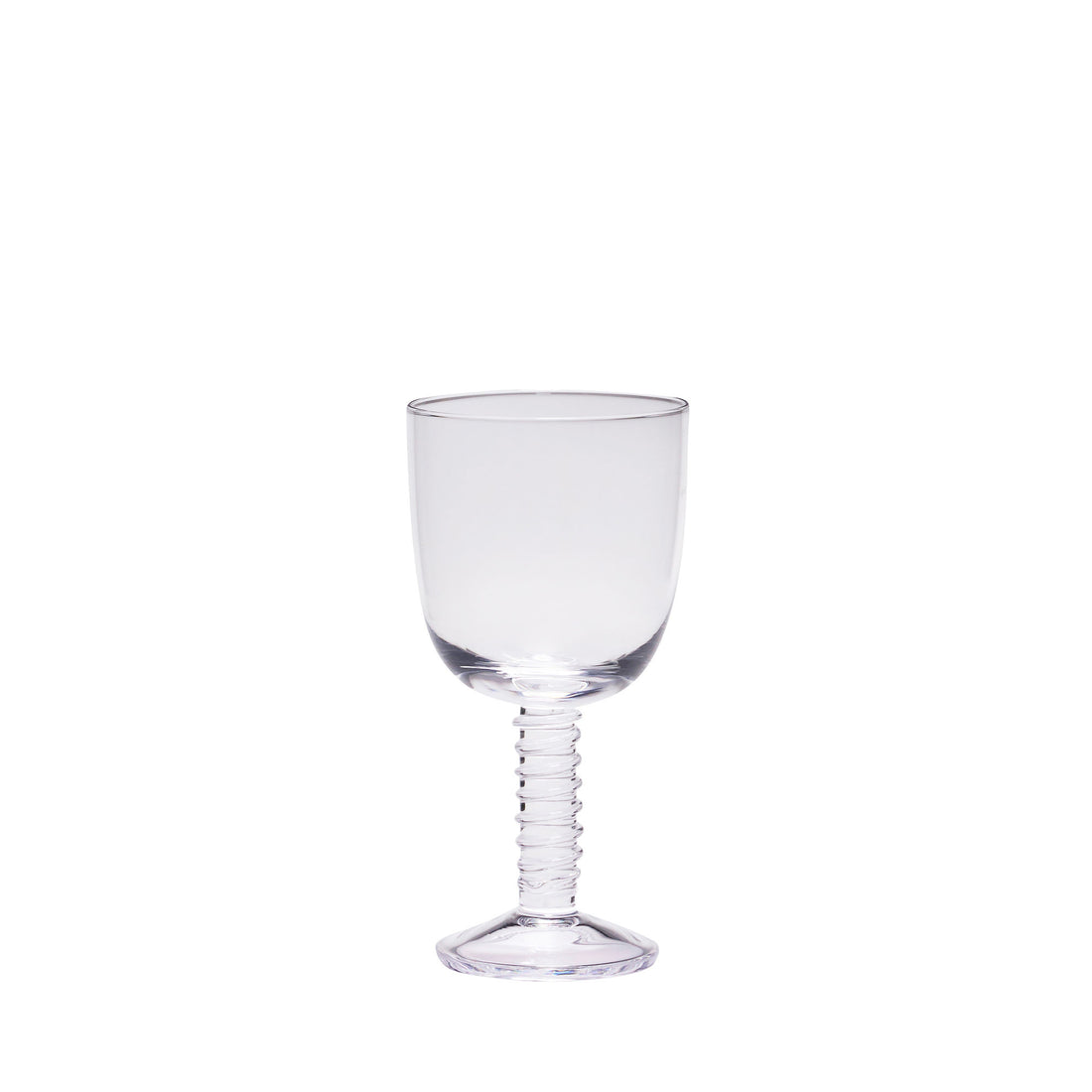 Hübsch Clink White Wine Glass Ready