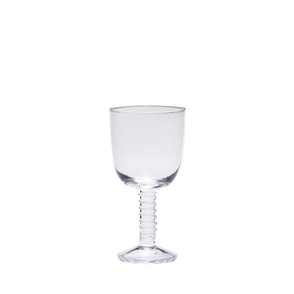 Hübsch Clink White Wine Glass Ready