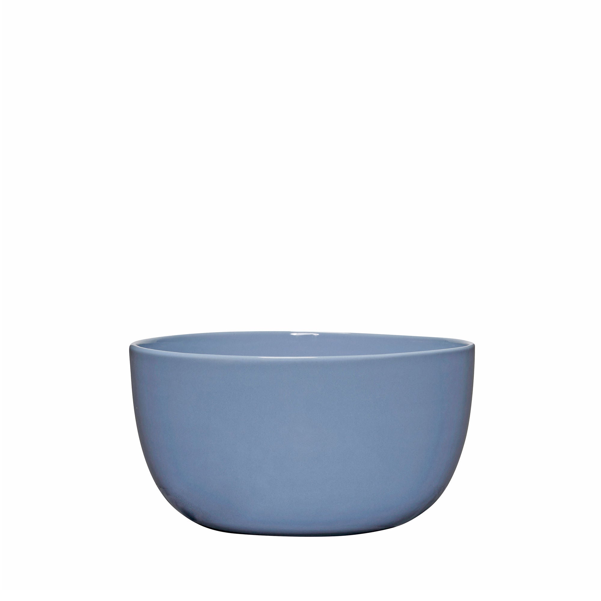 Hübsch amare bowl large light blue