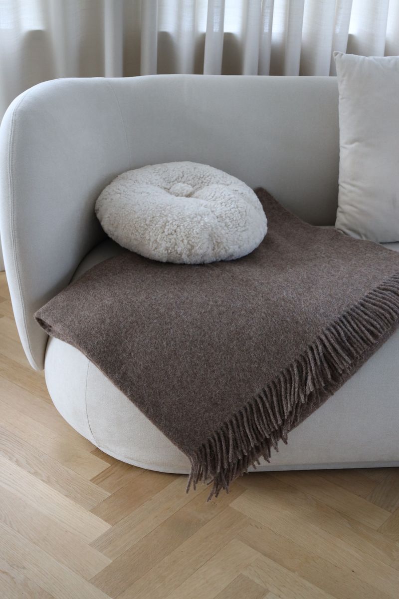 Julia Wool blanket | 50% alpaca wool, 50% lamb wool