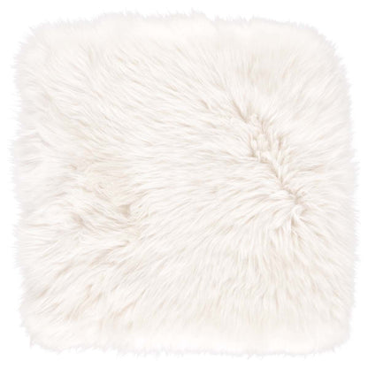 Seat cushion w/fill | Lambskin | Long Hair | New Zealand | 37x37 cm