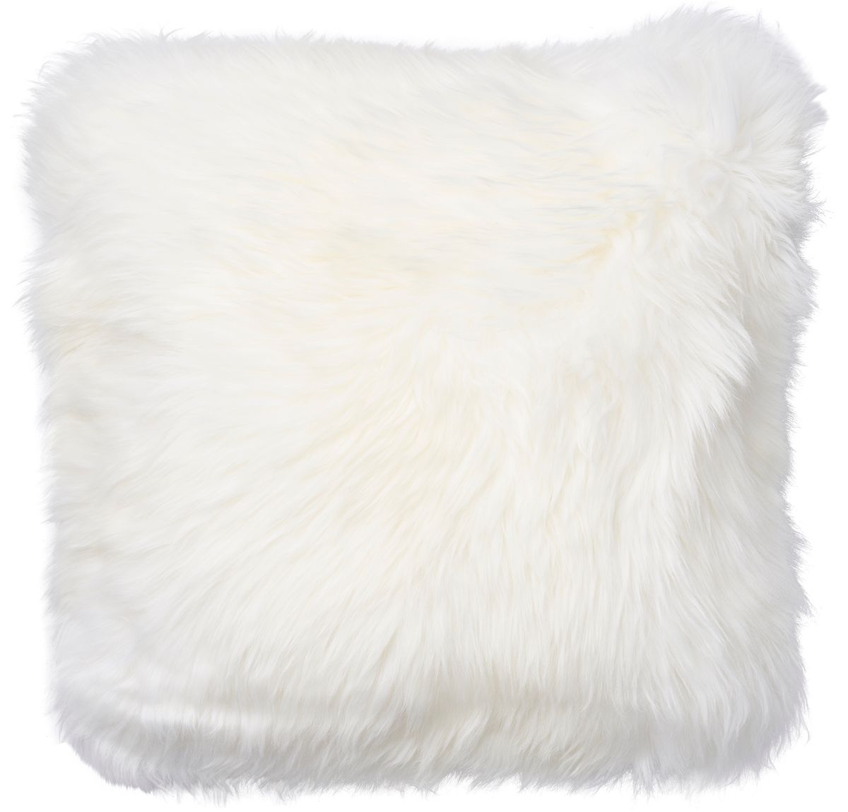 Pillow | Lambskin | Long Hair | Double -sided | New Zealand | 45x45 cm