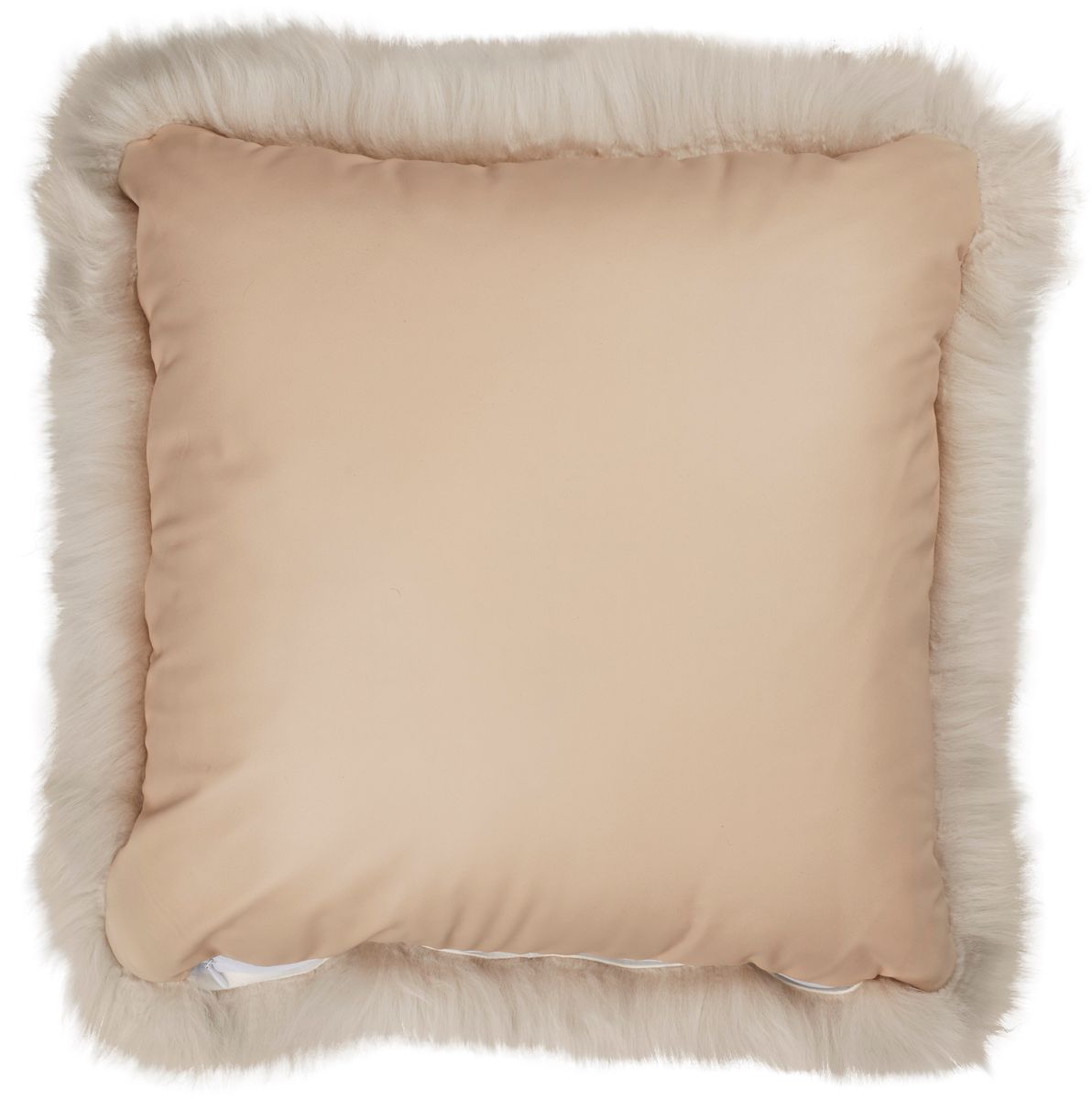 Pillow | Lambskin | Long Hair | New Zealand | 50x50 cm