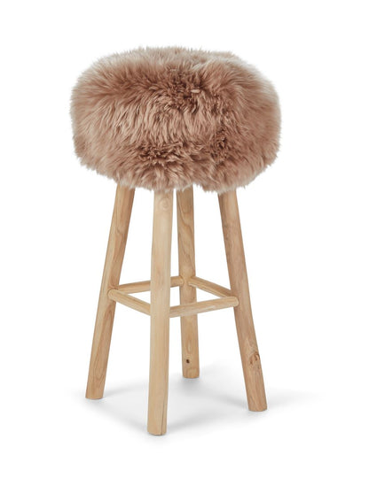 Cover for bar stool/stool | Lambskin | D35