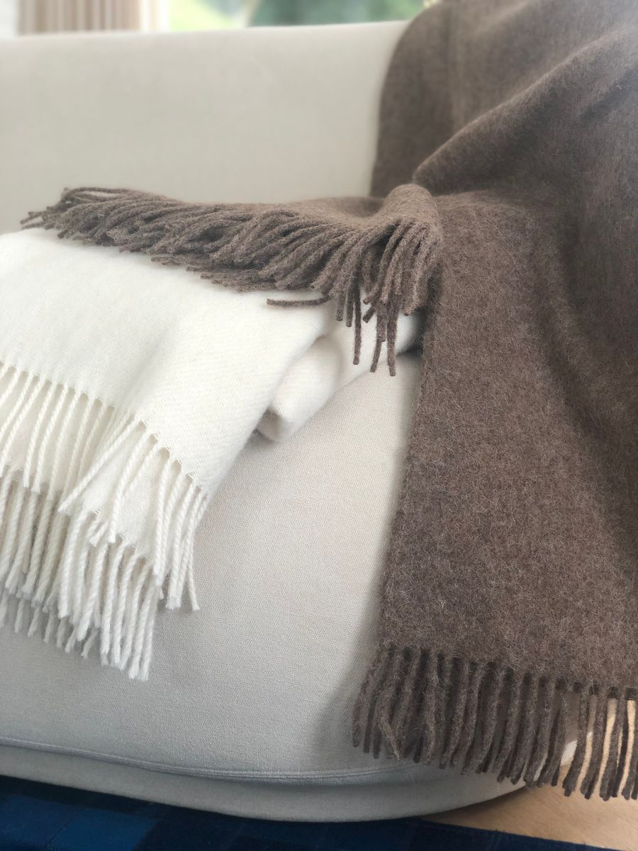 Julia Wool blanket | 50% alpaca wool, 50% lamb wool