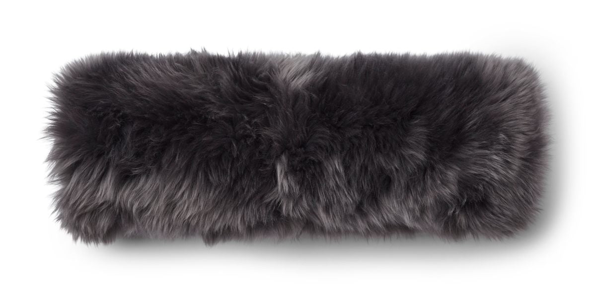 Bolster pillow | Long and Short Hair | New Zealand Lambskin | D20XL52 cm