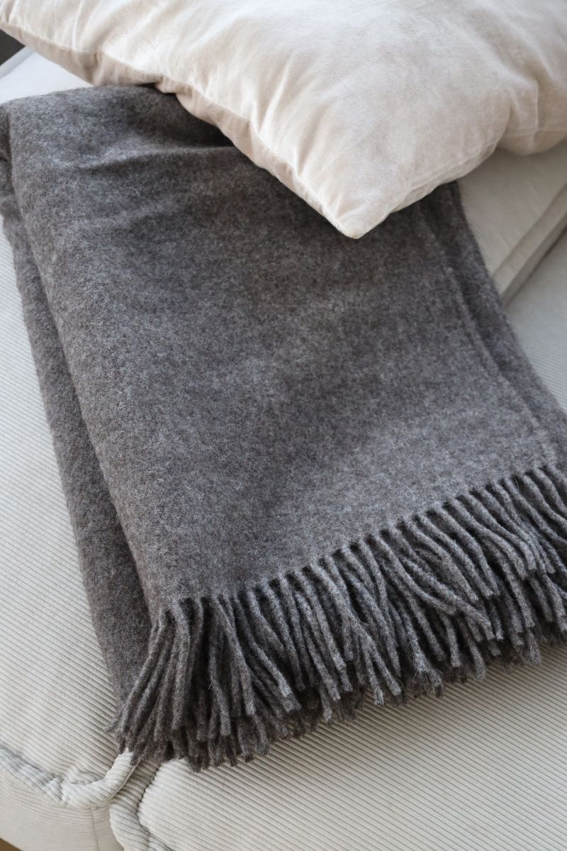 Julia Wool blanket | 50% alpaca wool, 50% lamb wool