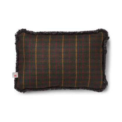 Checked Collection | Short Haired Cushion | 34x52 cm