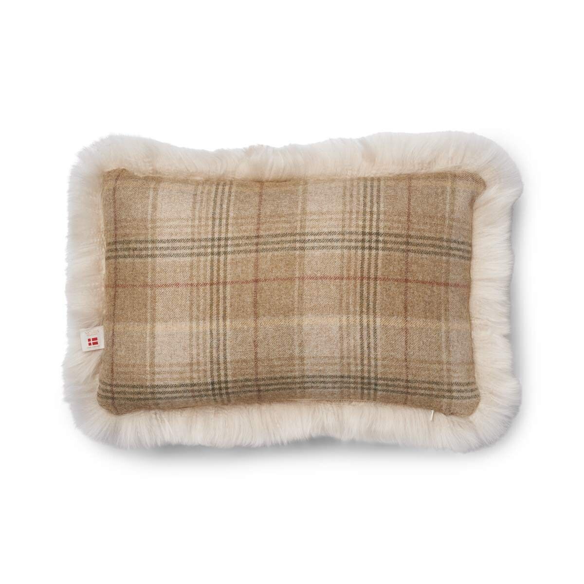 Checked Collection | Long -haired pillow | 34x52 cm