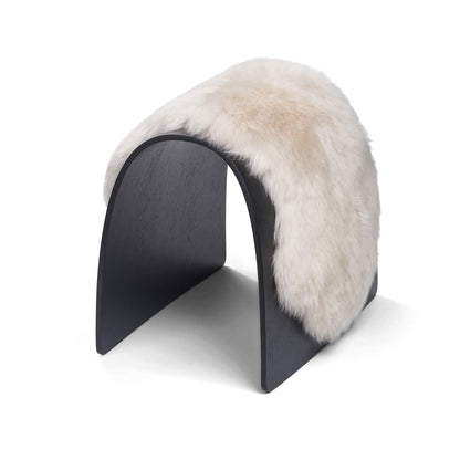 Lambskin for Sheep Stool | Long -haired