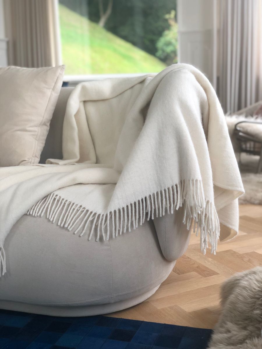 Julia Wool blanket | 50% alpaca wool, 50% lamb wool