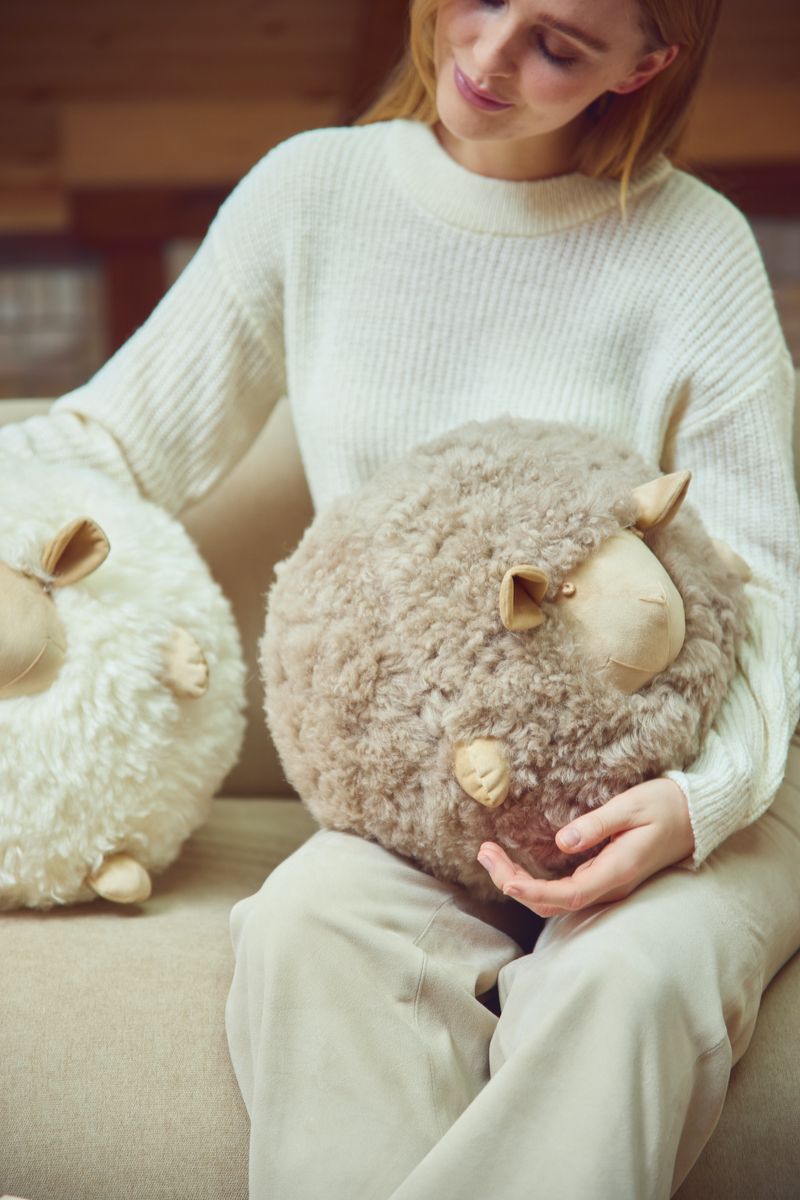 Cute Sheep Cushion | Ø28 cm