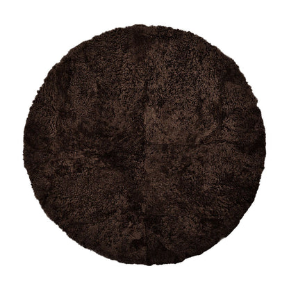 Carpet of Short Haired Lambskin | Ø140 cm