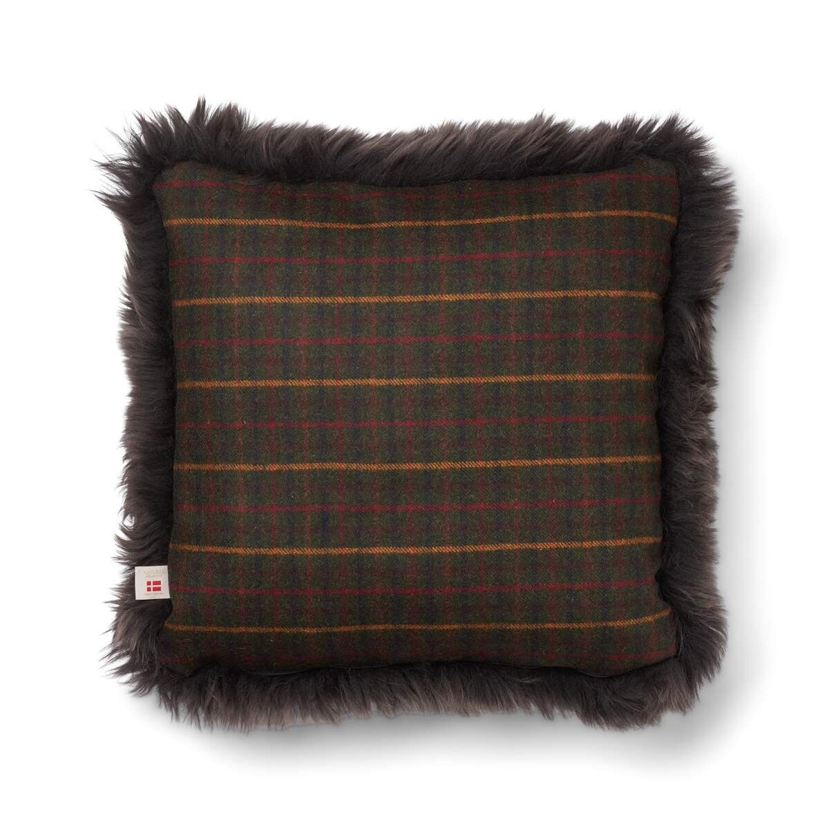 Checked Collection | Long -haired pillow | 52x52 cm