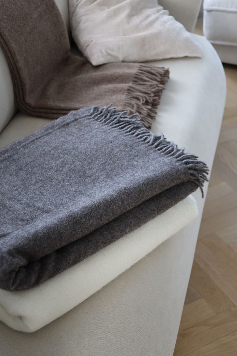 Julia Wool blanket | 50% alpaca wool, 50% lamb wool