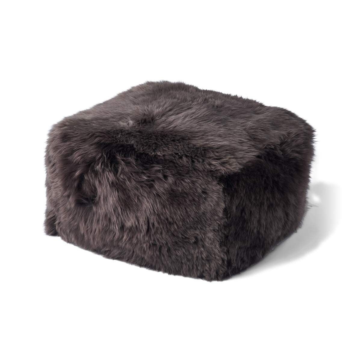 Lambskin Spruf | Long Hair | Square | 37x37 cm