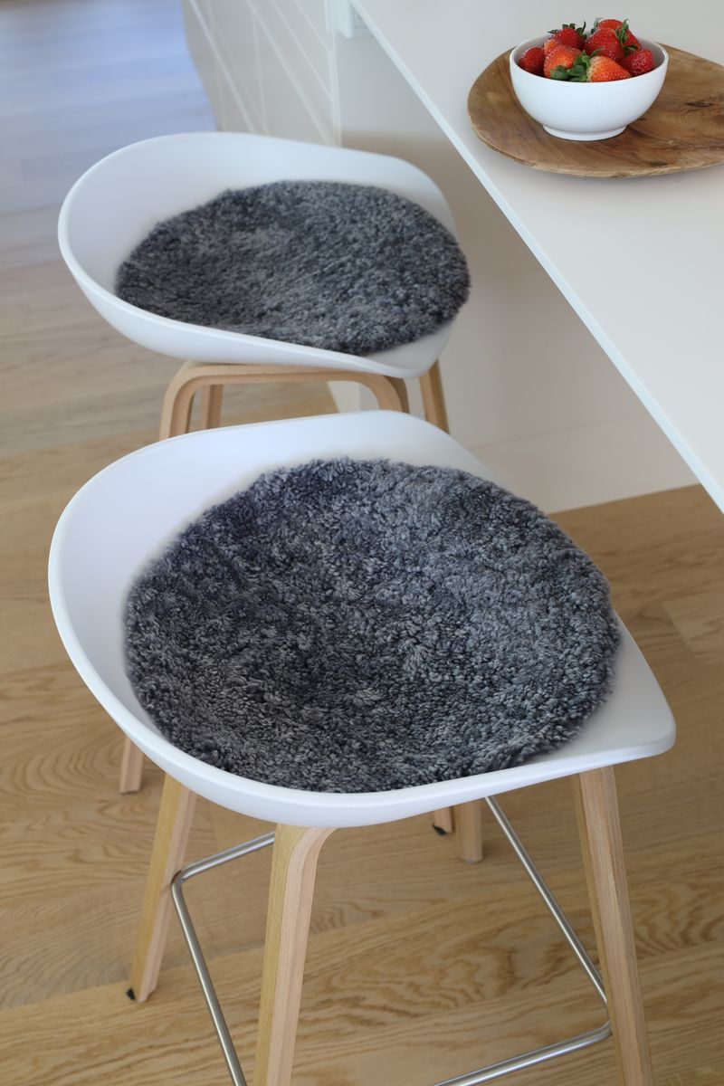 Seat cushion short -haired Ø38 cm