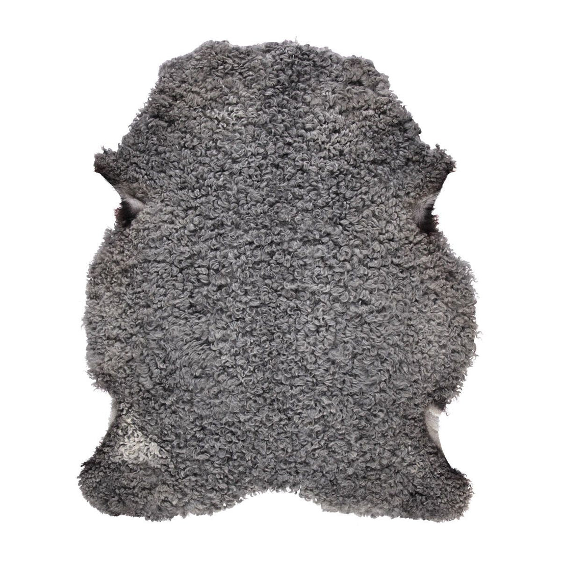 Short wool-curled sheepskin 90-100 cm