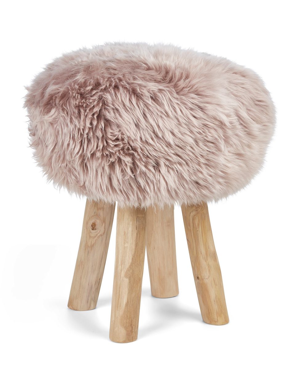 Cover for bar stool/stool | Lambskin | D35