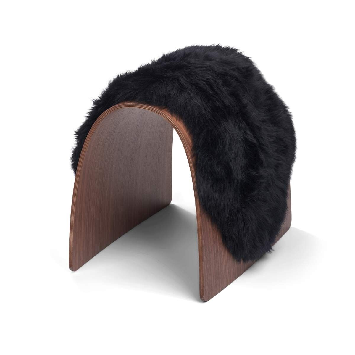 Lambskin for Sheep Stool | Long -haired